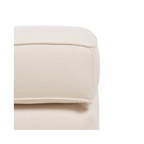 Puff Crema 100 x 80 x 44 cm