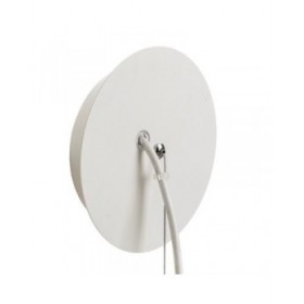 Lampadario Bianco Acrilico Metallo 220-240 V 80 x 80 x 80 cm