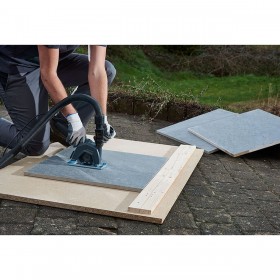 Supporto guida per aspirazione polvere e guida per smerigliatrice angolare Wolfcraft 5017000