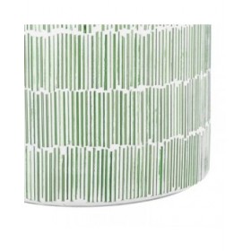 Portacandele Verde Cristallo Cemento 13 x 13 x 20 cm