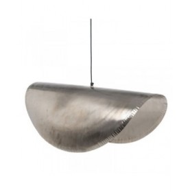 Lampadario Argentato Alluminio 220-240 V 82 x 36 x 35 cm