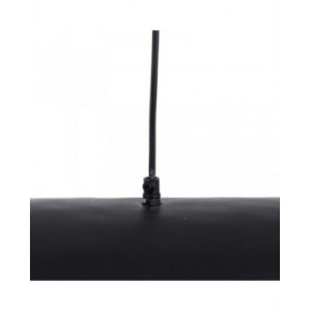 Lampadario Nero Alluminio 220-240 V 82 x 36 x 35 cm