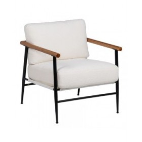Poltrona Bianco Nero 70 x 76 x 81 cm