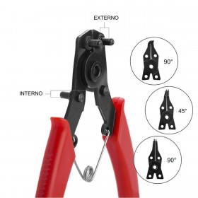 Pinze a Punte Tonde Workpro 4 in 1
