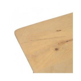 Set di 3 tavoli Naturale 110 x 50 x 45 cm