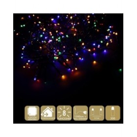 Ghirlanda di Luci LED 15 m Multicolore 3,6 W