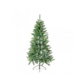 Albero di Natale Verde PVC Metallo Polietilene Plastica 150 cm