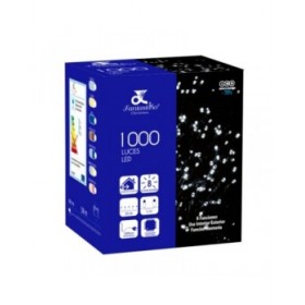 Ghirlanda di Luci LED 50 m Bianco 6 W Natale