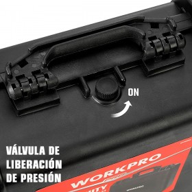 Valigetta per attrezzi Workpro Plastica dura 46,5 x 36 x 17,5 cm