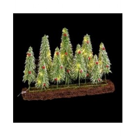 Decorazione Natalizia Marrone Verde Plastica 46 x 10 x 36 cm