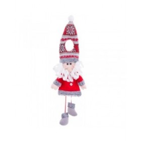Decorazione Natalizia Multicolore Tessuto 37 cm