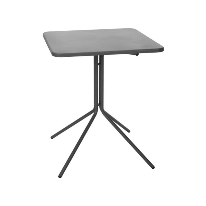 Tavolo Pieghevole Ambiance x99001620 Grigio scuro 58 x 58 x 70 cm