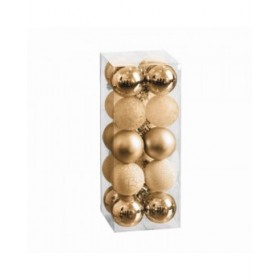 Palle di Natale Dorato 5 x 5 x 5 cm (20 Unità)
