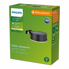 Applique da Parete Philips 1,5 W 200 Lm Solare Rotondo (2700 K)