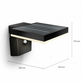 Applique da Parete Philips 1,3 W 250 Lm Solare Quadrato (3000 K)