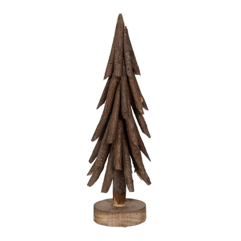Albero di Natale Marrone Legno di paulownia Albero 21 x 21 x 60 cm
