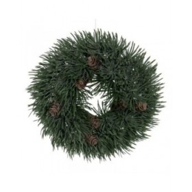 Centrotavola Natale Verde PVC 23 x 23 cm