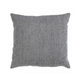 Cuscino Poliestere Cotone Grigio 45 x 45 cm