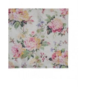 Runner da Tavolo Fiori Cotone 50 x 150 cm