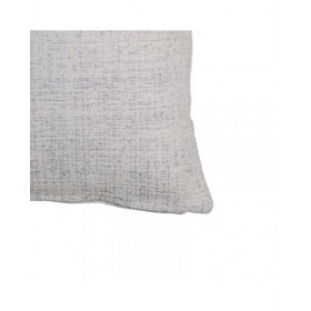 Cuscino Poliestere Cotone Grigio 50 x 30 cm