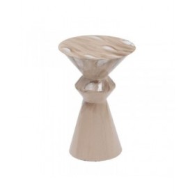 Tavolo aggiuntivo Beige Ferro 34 x 34 x 50 cm