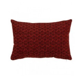 Cuscino Poliestere Rosso Granato 45 x 30 cm