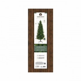 Albero di Natale Everlands Verde PVC Metallo polistirene Abete Ø 83 x 150 cm