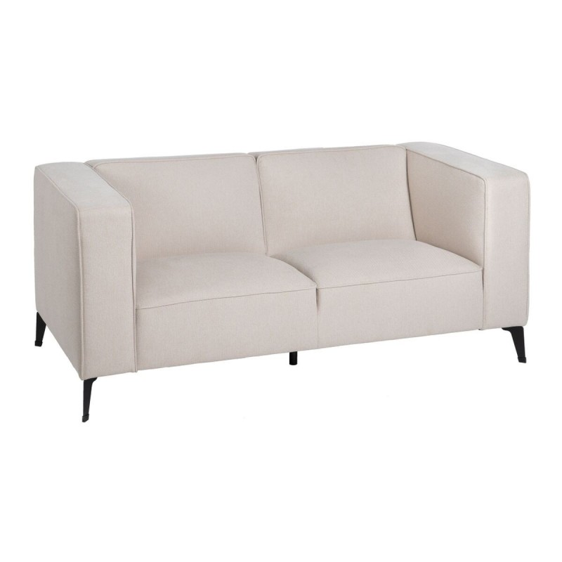 Divano Nero Crema Nylon Poliestere 177 x 86 x 77,5 cm