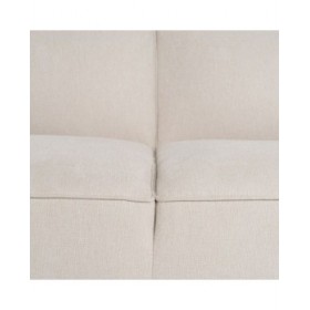 Divano Nero Crema Nylon Poliestere 177 x 86 x 77,5 cm