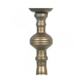Portacandele Dorato Ferro 14 x 14 x 45,5 cm