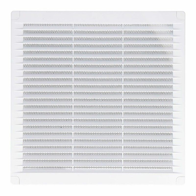 Griglia di ventilazione EDM 87700 Bianco 10 x 10 cm