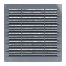 Griglia di ventilazione EDM 87705 Grigio 20 x 20 x 0,7 cm Zanzariera