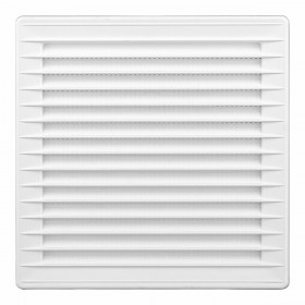 Griglia di ventilazione EDM 87724 Bianco 17 x 17 x 1,15 cm Zanzariera