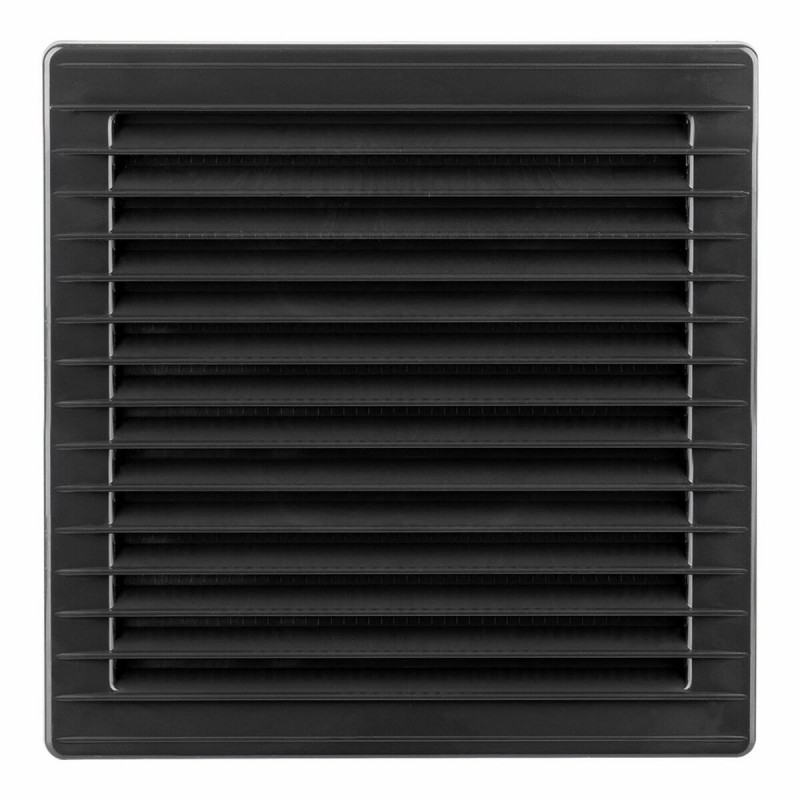 Griglia di ventilazione EDM 87726 Antracite 17 x 17 x 1,15 cm Zanzariera
