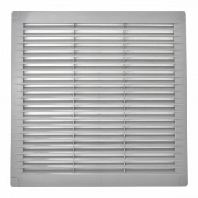 Griglia di ventilazione EDM 87709 Grigio 30 x 30 x 0,7 cm Zanzariera