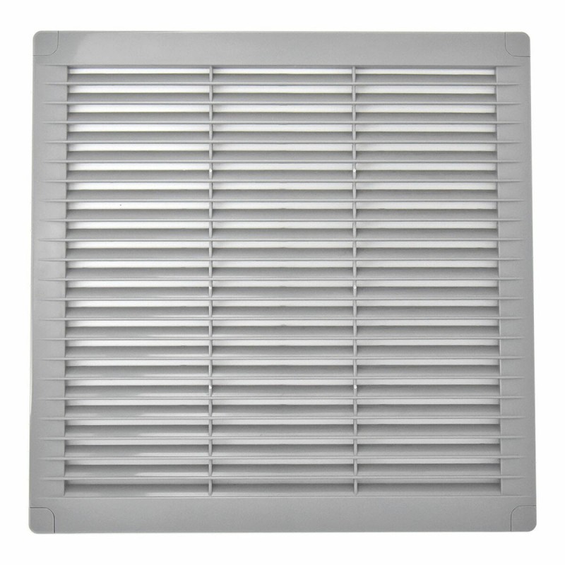 Griglia di ventilazione EDM 87709 Grigio 30 x 30 x 0,7 cm Zanzariera