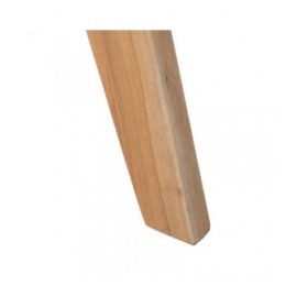 Tavolino Aggiuntivo Naturale Ferro Legno di acacia 50 x 50 x 46 cm