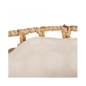 Set di Cesti Beige Crema Fibra naturale 45 x 45 x 45 cm (3 Unità)