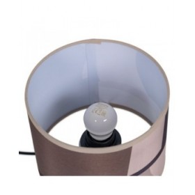 Lampada da tavolo Marrone Ceramica 60 W 220-240 V 18 x 18 x 29,5 cm