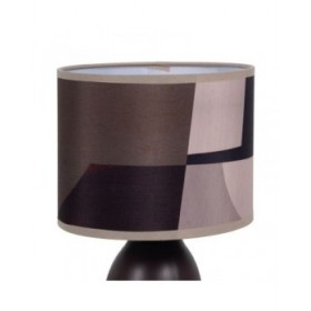 Lampada da tavolo Marrone Ceramica 60 W 220-240 V 18 x 18 x 29,5 cm