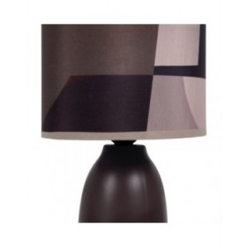 Lampada da tavolo Marrone Ceramica 60 W 220-240 V 18 x 18 x 29,5 cm