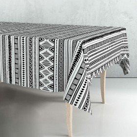 Rotolo di tovaglia Exma Bianco Nero 140 cm x 25 m