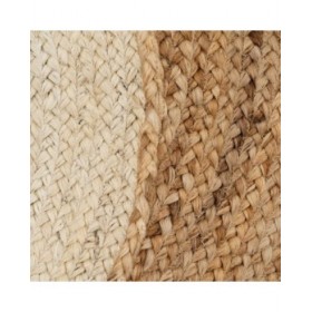 Tappeto Scimmia Bianco Beige 100 % Juta 100 x 100 cm