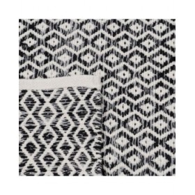 Tappeto Grigio 70 % cotone 30 % Poliestere 160 x 230 cm