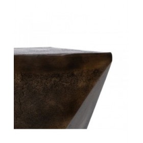 Tavolino Aggiuntivo Bronce Alluminio 30 x 30 x 41 cm