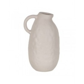 Vaso Bianco Ceramica 20 x 17 x 30 cm