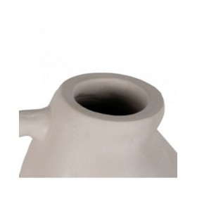 Vaso Bianco Ceramica 20 x 17 x 30 cm