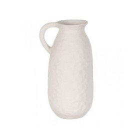 Vaso Bianco Ceramica 20 x 17 x 36 cm