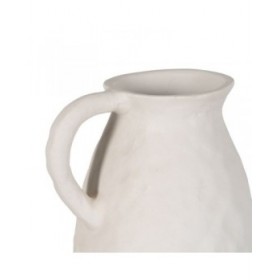 Vaso Bianco Ceramica 20 x 17 x 36 cm