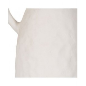 Vaso Bianco Ceramica 20 x 17 x 36 cm